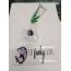 5" Bubbler- Cannabis leaf